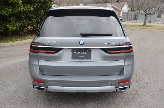 2025 BMW X7 xDrive40i (MSRP $90,200)