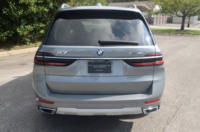 2025 BMW X7 xDrive40i (MSRP $90,200)