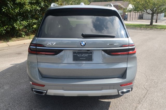 2025 BMW X7 xDrive40i (MSRP $90,200)