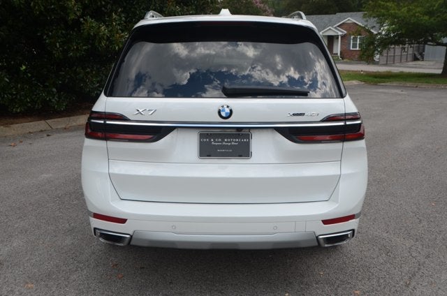 2025 BMW X7 xDrive40i (MSRP $90,600)
