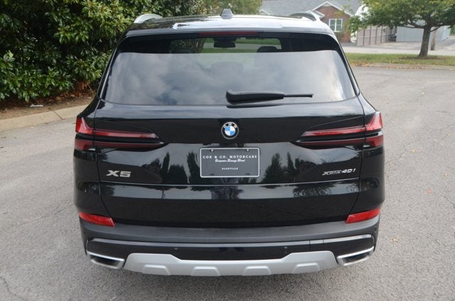 2025 BMW X5 xDrive40i (MSRP $74,725)