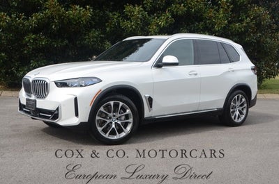2026 BMW X5 xDrive40i (MSRP $75,050)