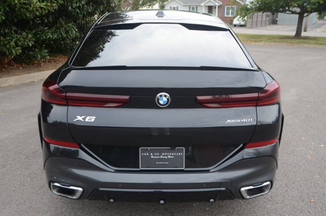2025 BMW X6 xDrive40i (MSRP $81,725)