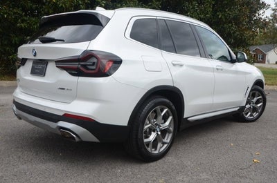 2024 BMW X3 xDrive30i (MSRP $52,945)