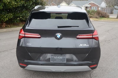 2025 BMW X3 30 xDrive (MSRP $55,675)