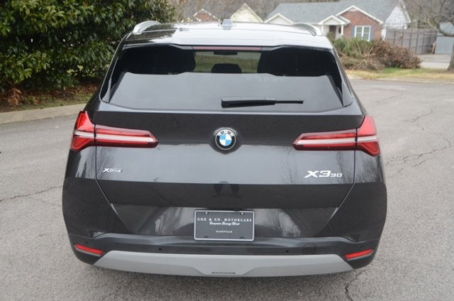 2025 BMW X3 30 xDrive (MSRP $55,675)