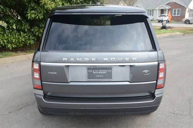 2016 Land Rover Range Rover HSE