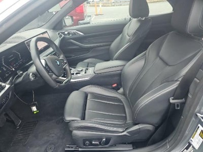 2025 BMW 4 Series 430i Convertible (MSRP $62,750)