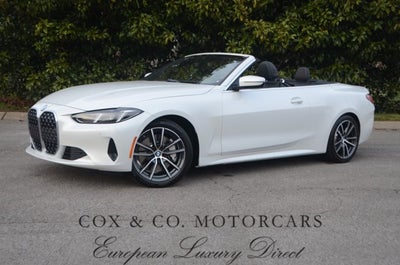 2025 BMW 4 Series 430i Convertible (MSRP $63,275)