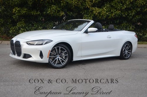 2025 BMW 4 Series 430i Convertible (MSRP $63,275)