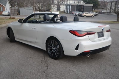 2025 BMW 4 Series 430i Convertible (MSRP $63,275)