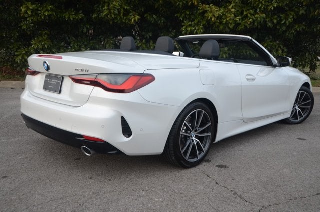 2025 BMW 4 Series 430i Convertible (MSRP $63,275)