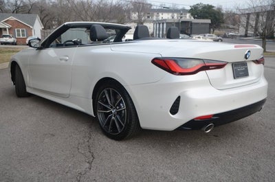 2025 BMW 4 Series 430i Convertible (MSRP $63,275)