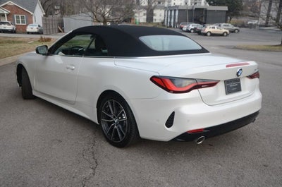 2025 BMW 4 Series 430i Convertible (MSRP $63,275)