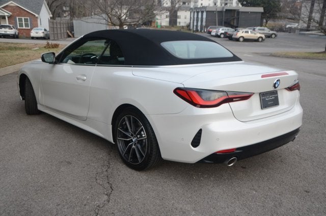 2025 BMW 4 Series 430i Convertible (MSRP $63,275)