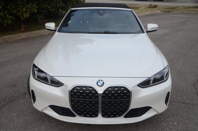 2025 BMW 4 Series 430i Convertible (MSRP $63,275)
