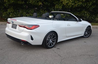 2025 BMW 4 Series 430i Convertible (MSRP $63,275)