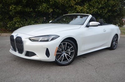 2025 BMW 4 Series 430i Convertible (MSRP $63,275)