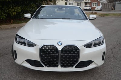 2025 BMW 4 Series 430i Convertible (MSRP $63,275)