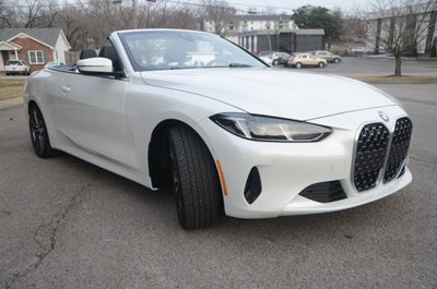 2025 BMW 4 Series 430i Convertible (MSRP $63,275)