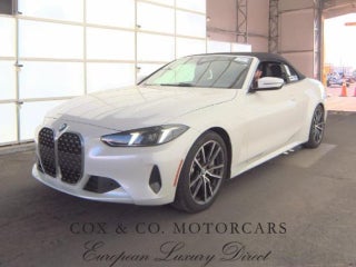 2025 BMW 4 Series 430i Convertible (MSRP $62,750)