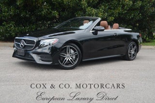2020 Mercedes-Benz E-Class E 450 4MATIC® AMG® Sport Cabriolet (MSRP $80,785)
