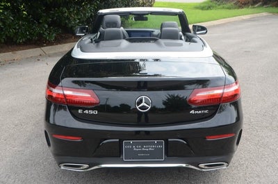 2020 Mercedes-Benz E-Class E 450 4MATIC® AMG® Sport Cabriolet (MSRP $81,435)