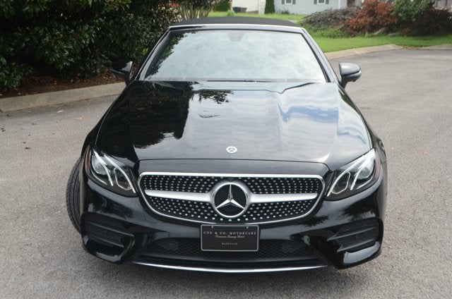 2020 Mercedes-Benz E-Class E 450 4MATIC® AMG® Sport Cabriolet (MSRP $81,435)