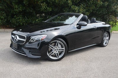 2020 Mercedes-Benz E-Class E 450 4MATIC® AMG® Sport Cabriolet (MSRP $81,435)