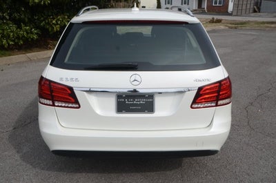 2014 Mercedes-Benz E-Class E 350 Luxury Wagon 4MATIC® (MSRP $67,010)