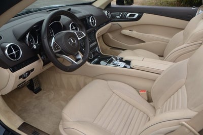 2017 Mercedes-Benz SL-Class SL 550 Roadster (MSRP $118,245)