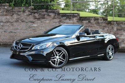 2017 Mercedes-Benz E-Class E 400 Cabriolet (MSRP $73,400)