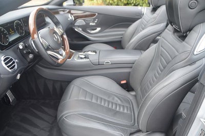 2017 Mercedes-Benz S-Class S 550 AMG® Sport Cabriolet (MSRP $147,285)