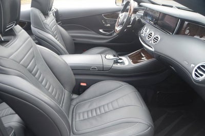 2017 Mercedes-Benz S-Class S 550 AMG® Sport Cabriolet (MSRP $147,285)