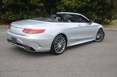 2017 Mercedes-Benz S-Class S 550 AMG® Sport Cabriolet (MSRP $147,285)