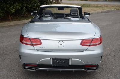 2017 Mercedes-Benz S-Class S 550 AMG® Sport Cabriolet (MSRP $147,285)