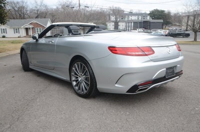 2017 Mercedes-Benz S-Class S 550 AMG® Sport Cabriolet (MSRP $147,285)