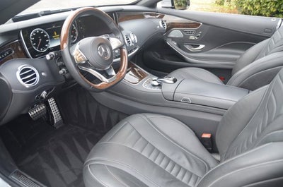 2017 Mercedes-Benz S-Class S 550 AMG® Sport Cabriolet (MSRP $147,285)