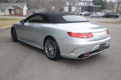 2017 Mercedes-Benz S-Class S 550 AMG® Sport Cabriolet (MSRP $147,285)