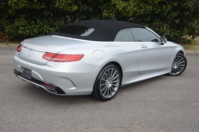 2017 Mercedes-Benz S-Class S 550 AMG® Sport Cabriolet (MSRP $147,285)