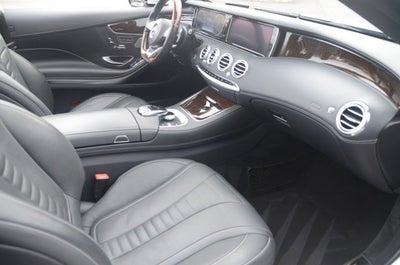 2017 Mercedes-Benz S-Class S 550 AMG® Sport Cabriolet (MSRP $147,285)