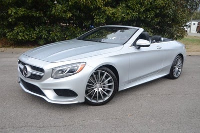 2017 Mercedes-Benz S-Class S 550 AMG® Sport Cabriolet (MSRP $147,285)