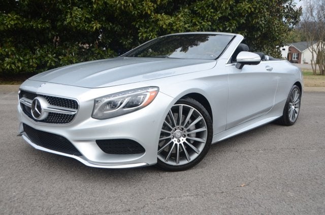 2017 Mercedes-Benz S-Class S 550 AMG® Sport Cabriolet (MSRP $147,285)