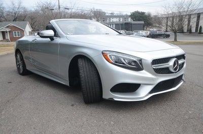 2017 Mercedes-Benz S-Class S 550 AMG® Sport Cabriolet (MSRP $147,285)