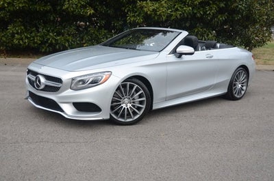 2017 Mercedes-Benz S-Class S 550 AMG® Sport Cabriolet (MSRP $147,285)