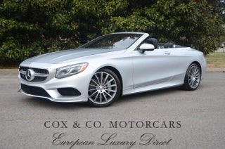 2017 Mercedes-Benz S-Class S 550 AMG® Sport Cabriolet (MSRP $147,285)