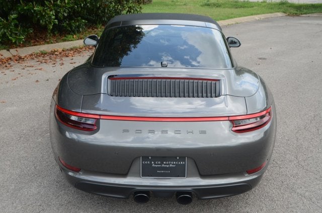 2019 Porsche 911 Targa 4 GTS (MSRP $170,400)