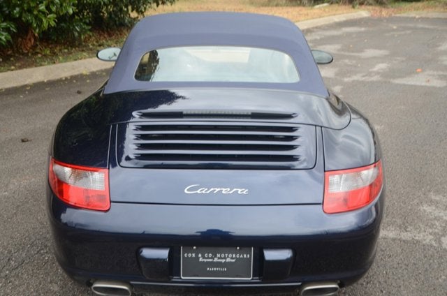 2008 Porsche 911 Carrera Cabriolet (MSRP $96,050)